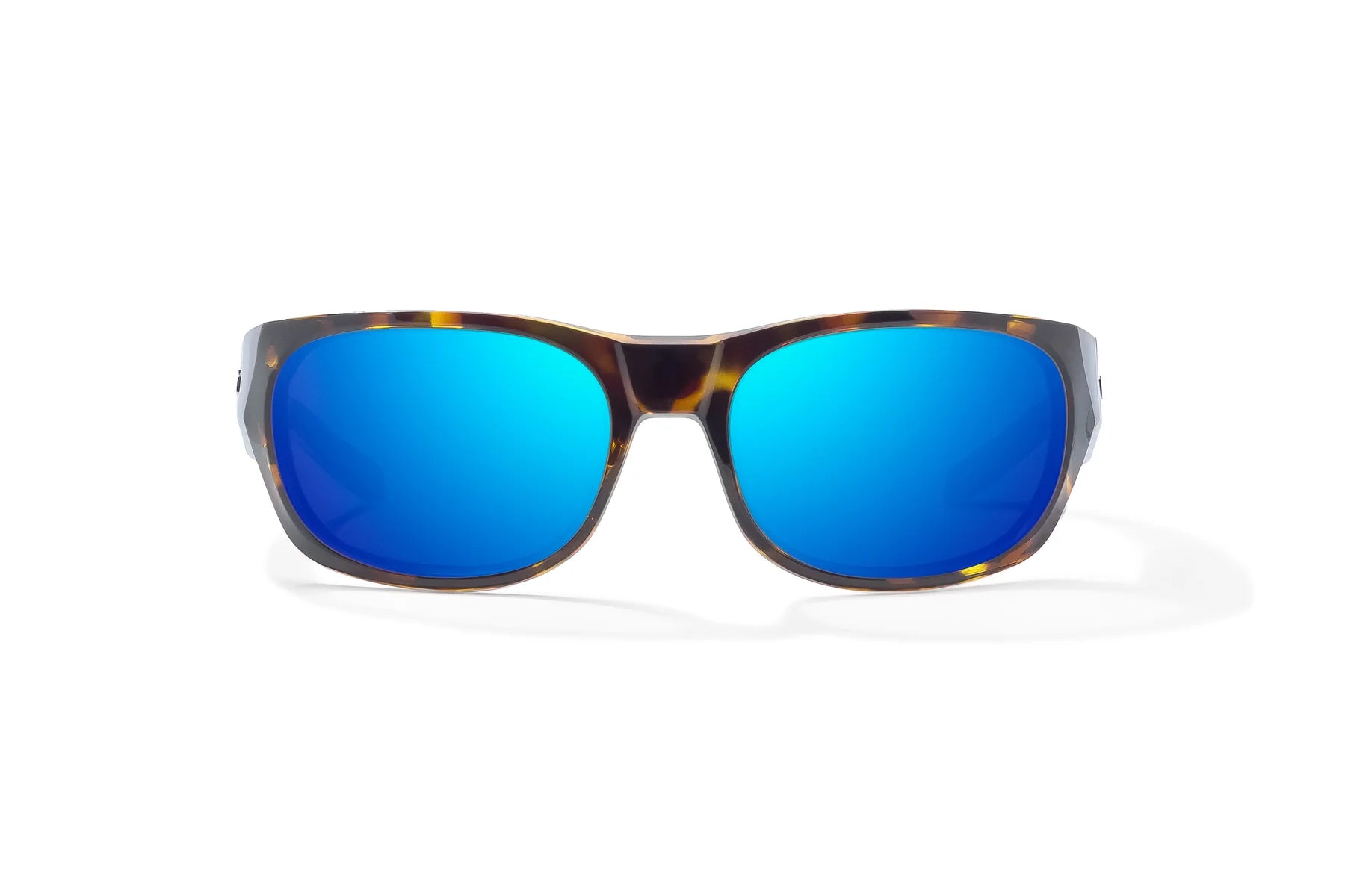 Bajio Darien Sunglasses - Brown Tortoise Frame with Blue Mirror Polycarbonate Lens