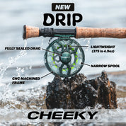 Cheeky Drip 375 Fly Reel (5-6wt)