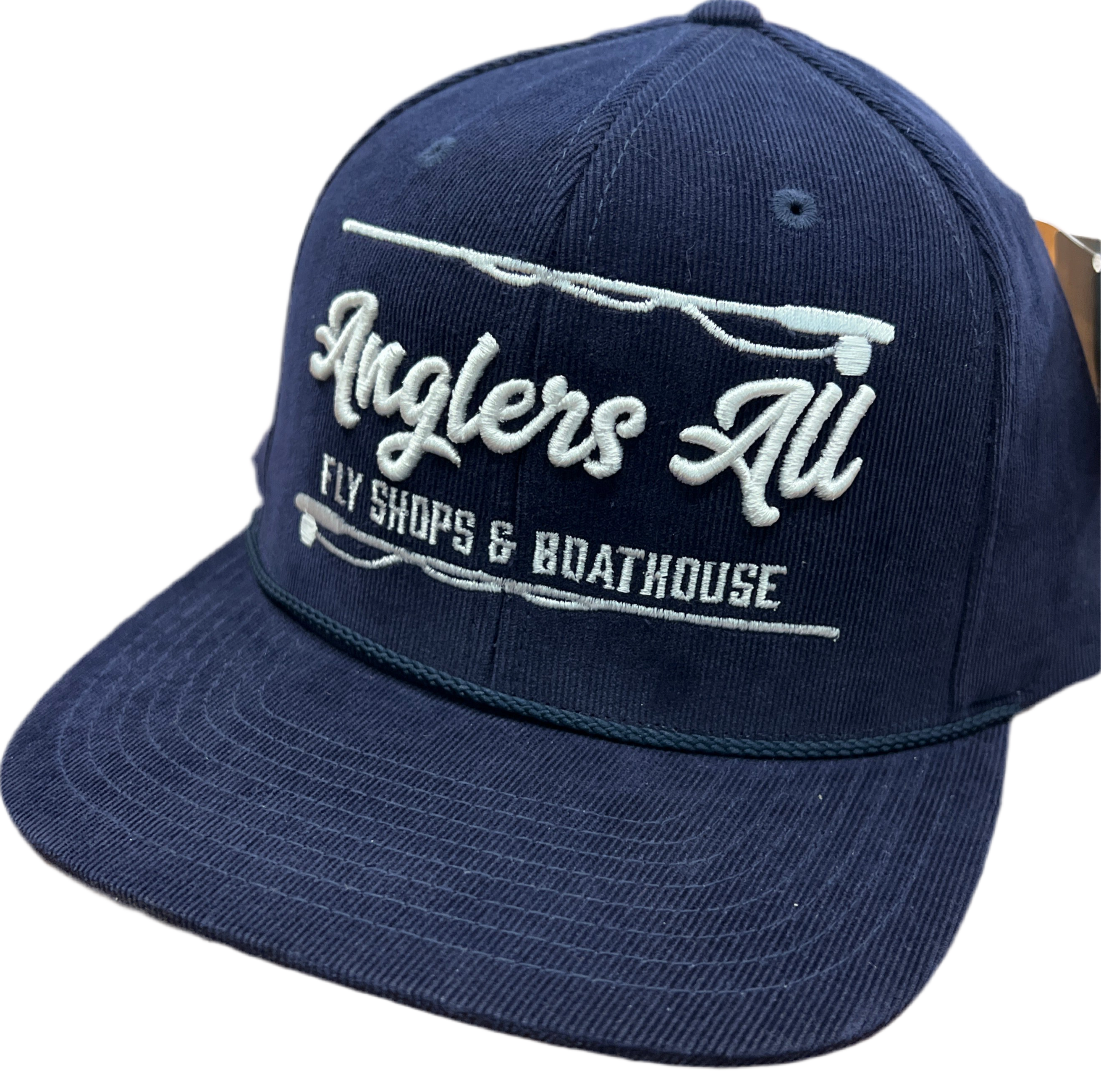Anglers All Fly Shops & Boathouse Corduroy Hat - Navy