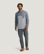 Free Fly Men's Bamboo Hybrid Hoodie