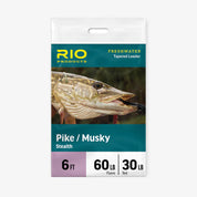 Rio Pike/Musky Stealth Leader - 6ft