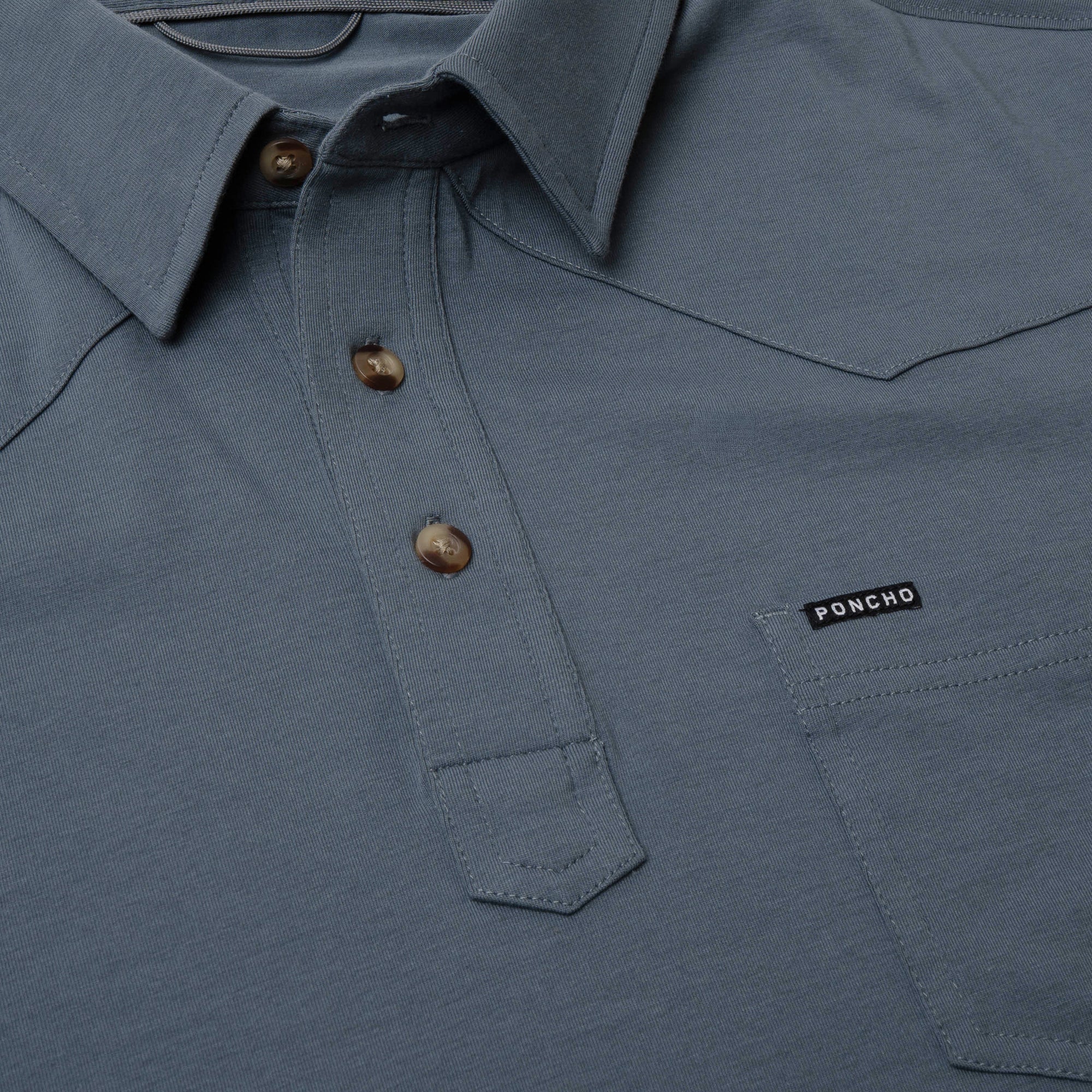 Poncho Outdoors -  The Dinner Bell Short Sleeve Field Polo