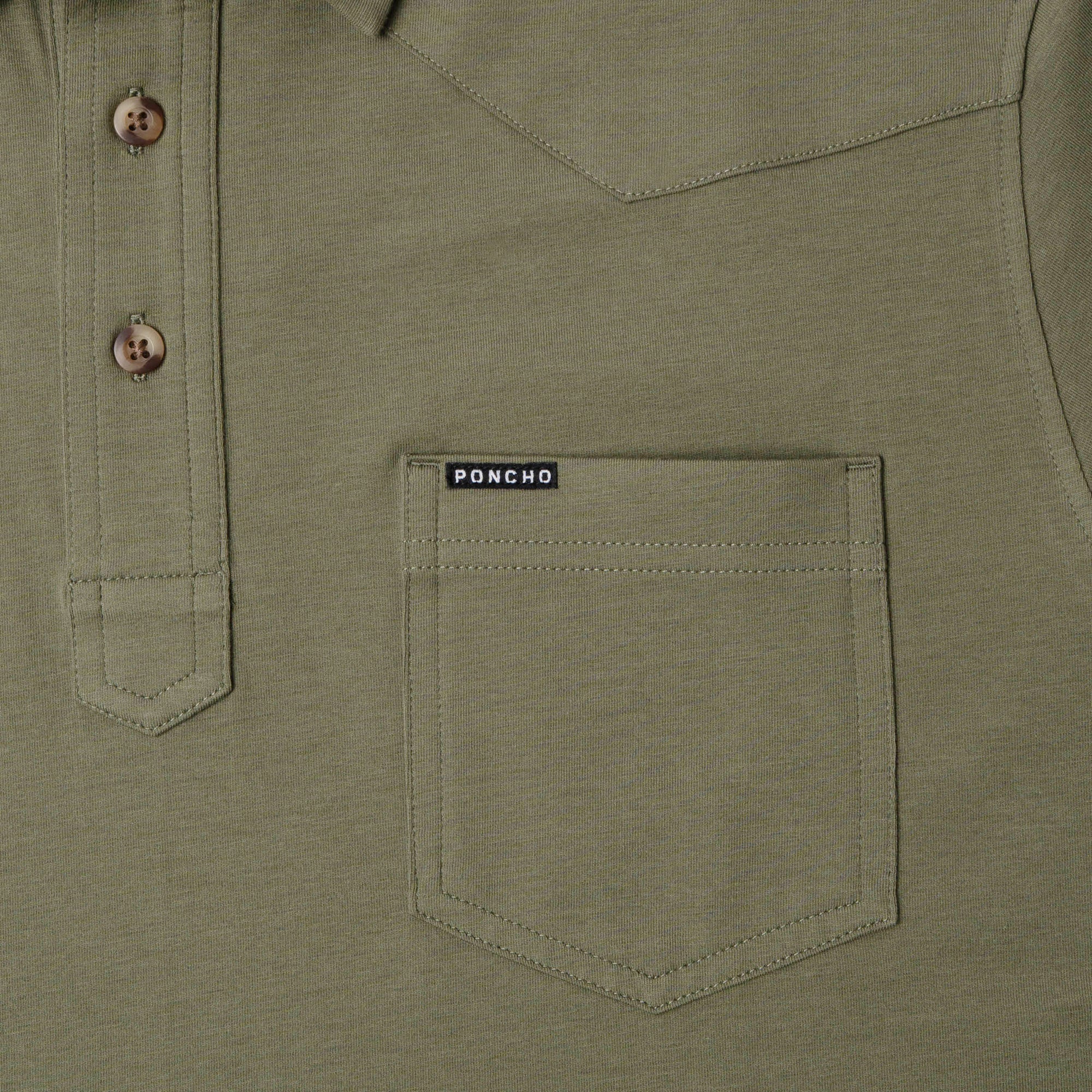 Poncho Outdoors - The Jalapeno Cream Cheese Short Sleeve Field Polo