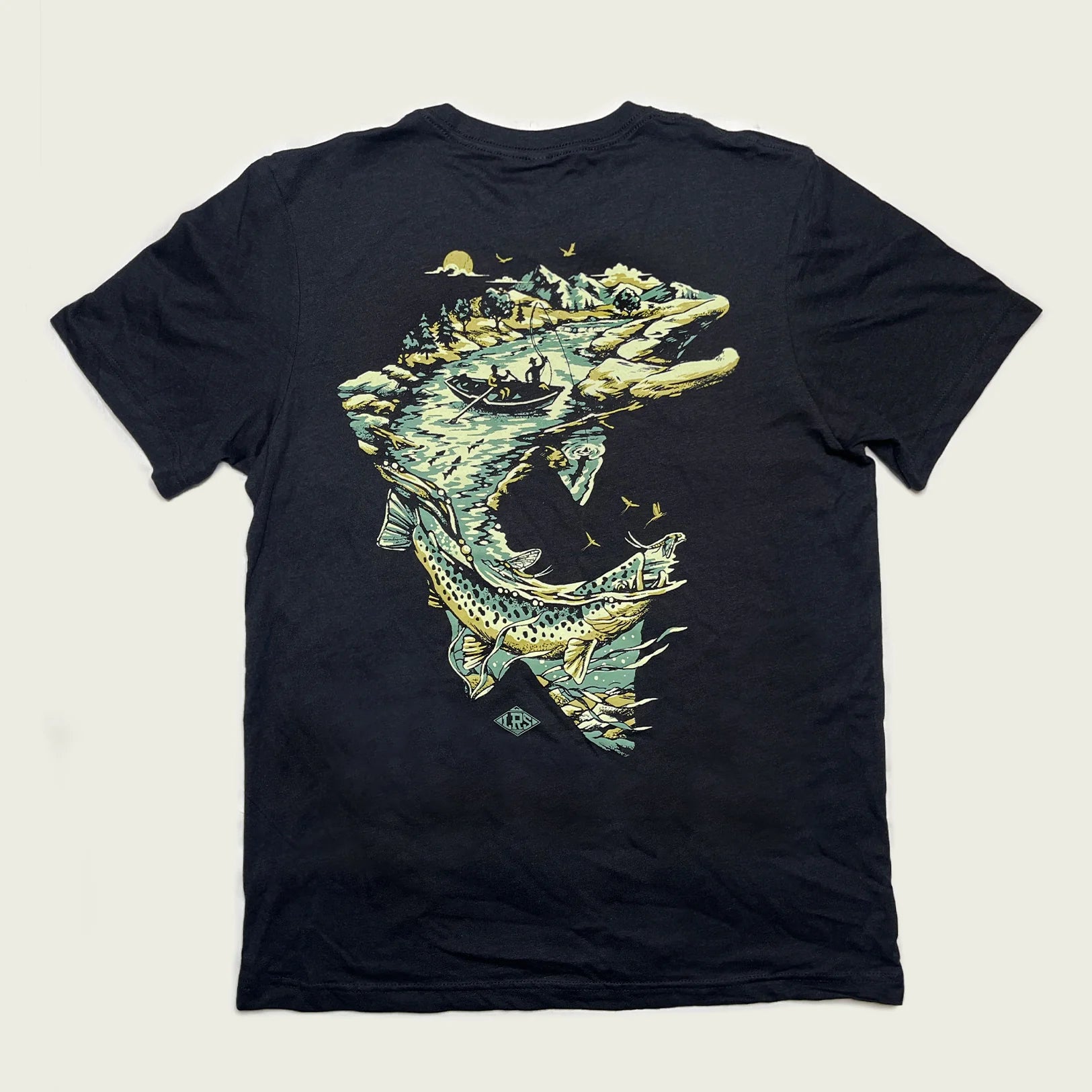 Lakes Rivers Streams Troutscape Tee