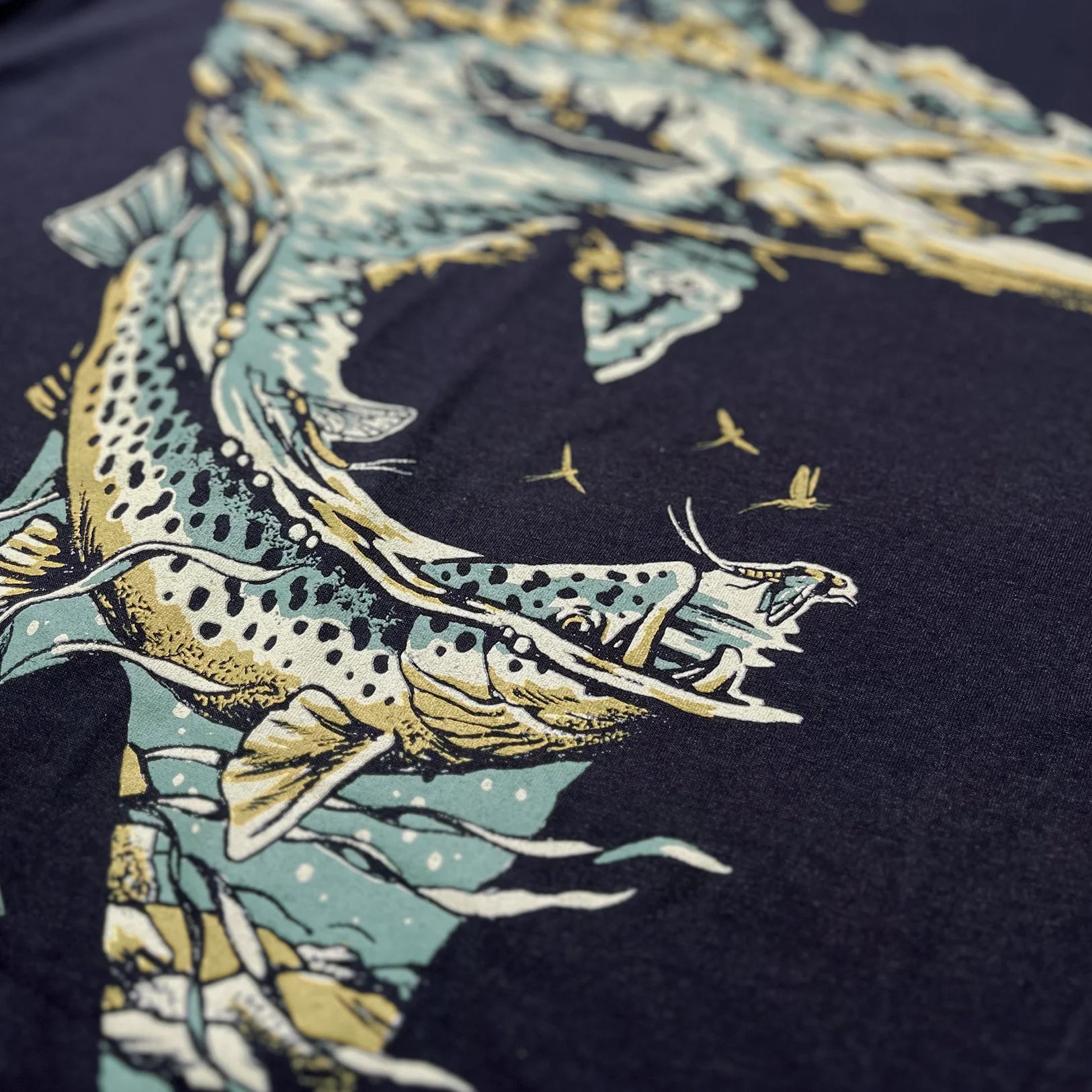 Lakes Rivers Streams Troutscape Tee