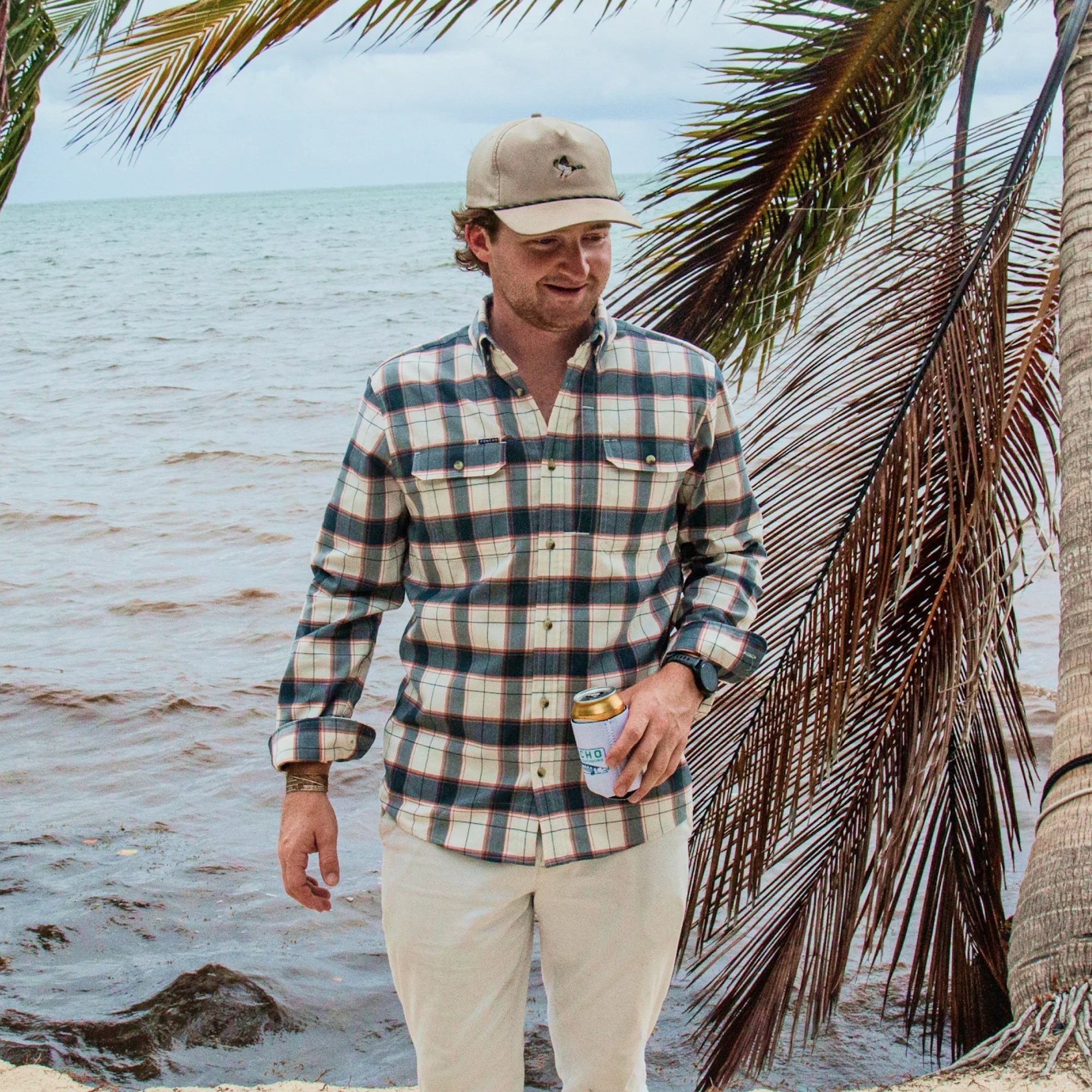Poncho Outdoors Flannel Shirt - The Half Moon