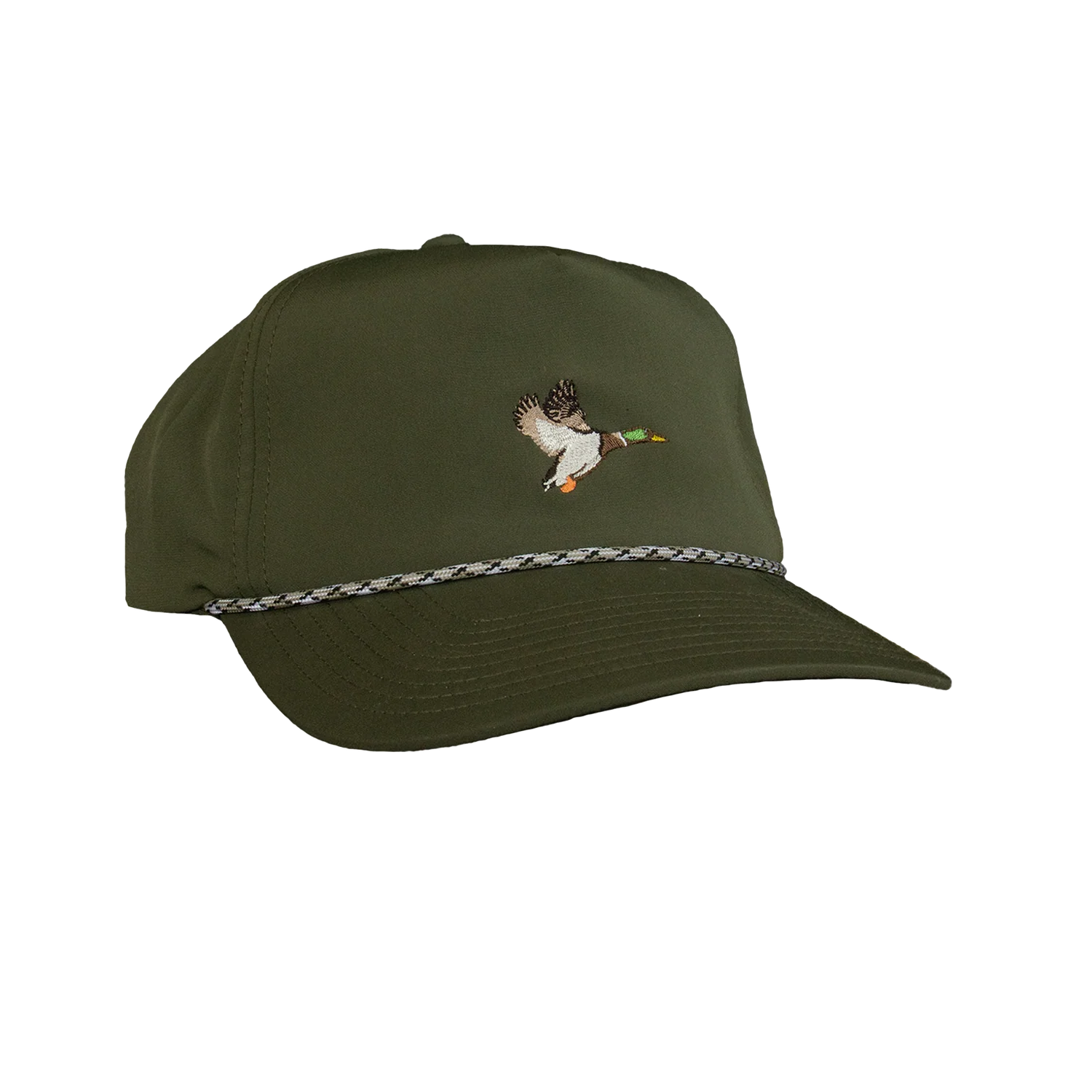 Poncho Outdoors Green Mallard Rope Hat