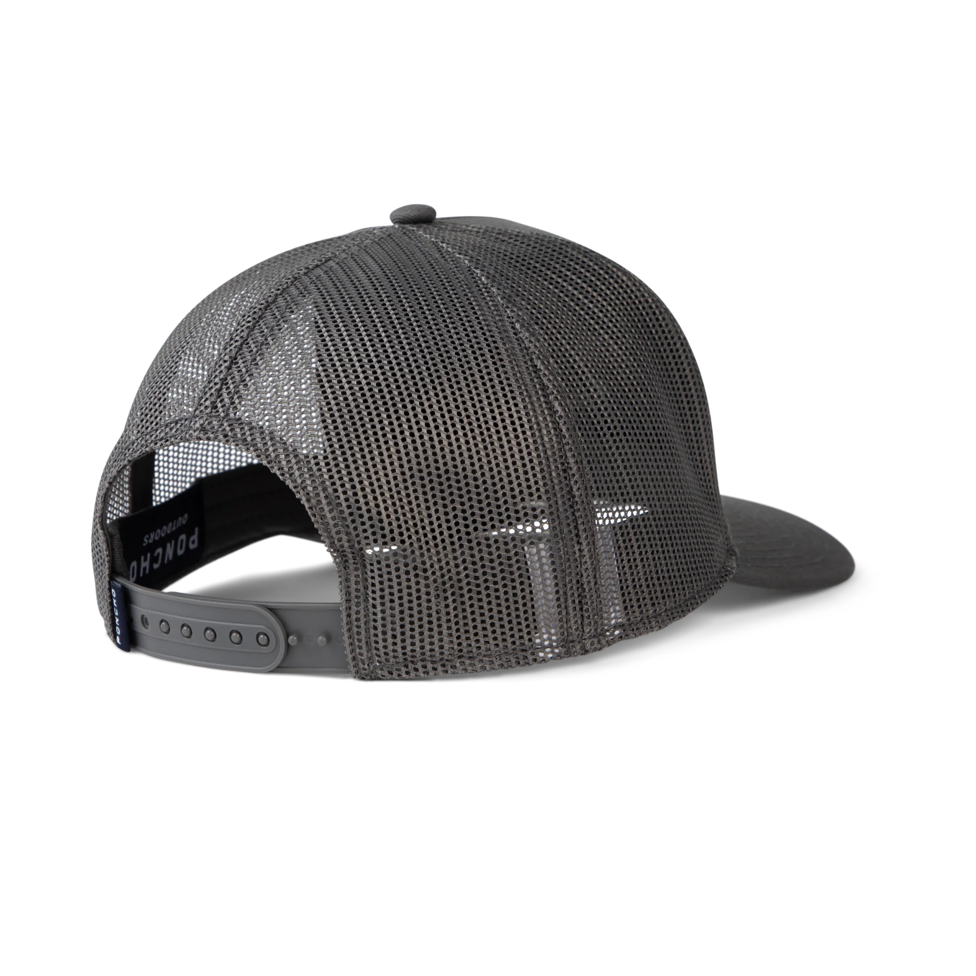 Poncho Outdoors Grey Eagle Trucker Hat