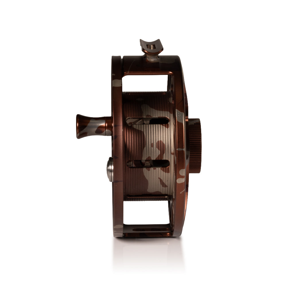 Hatch Iconic Large Arbor Fly Reel - Special Edition Camo Collection