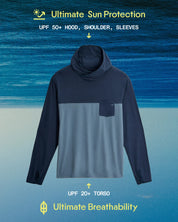 Free Fly Men's Bamboo Hybrid Hoodie
