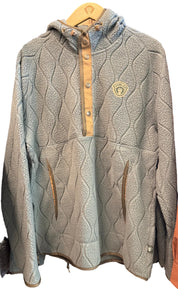 Howler Brothers Chisos Hooded Pullover - Capillary Waves: Stormy Sea
