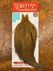 Whiting Farms Rooster Dry Fly Cape - Bronze Grade
