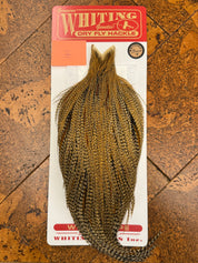 Whiting Farms Rooster Dry Fly Cape - Bronze Grade