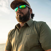 Poncho Outdoors - The Jalapeno Cream Cheese Short Sleeve Field Polo