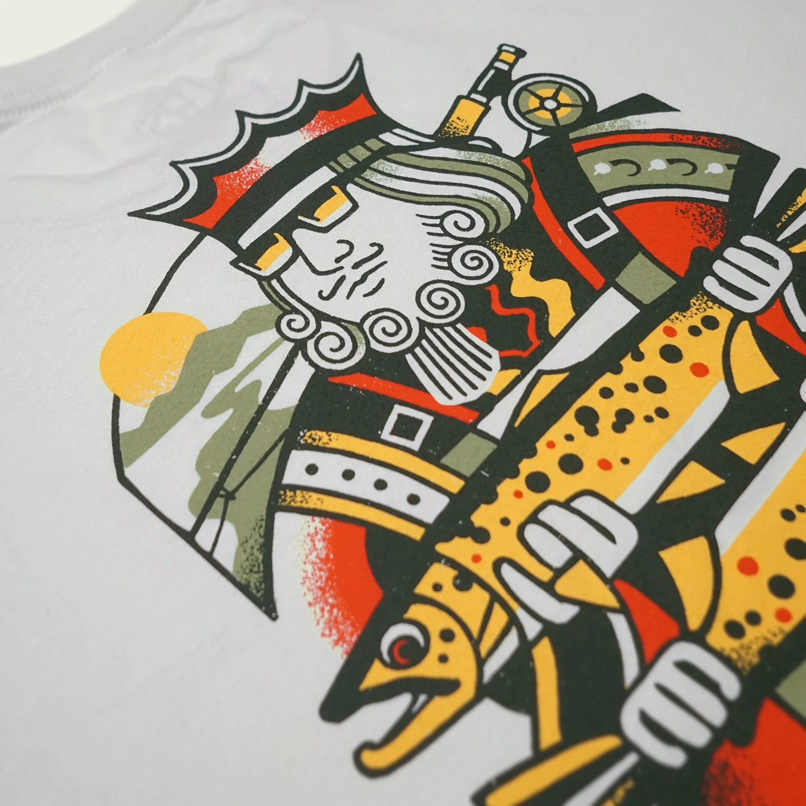 Lakes Rivers Streams King of Trouts Tee
