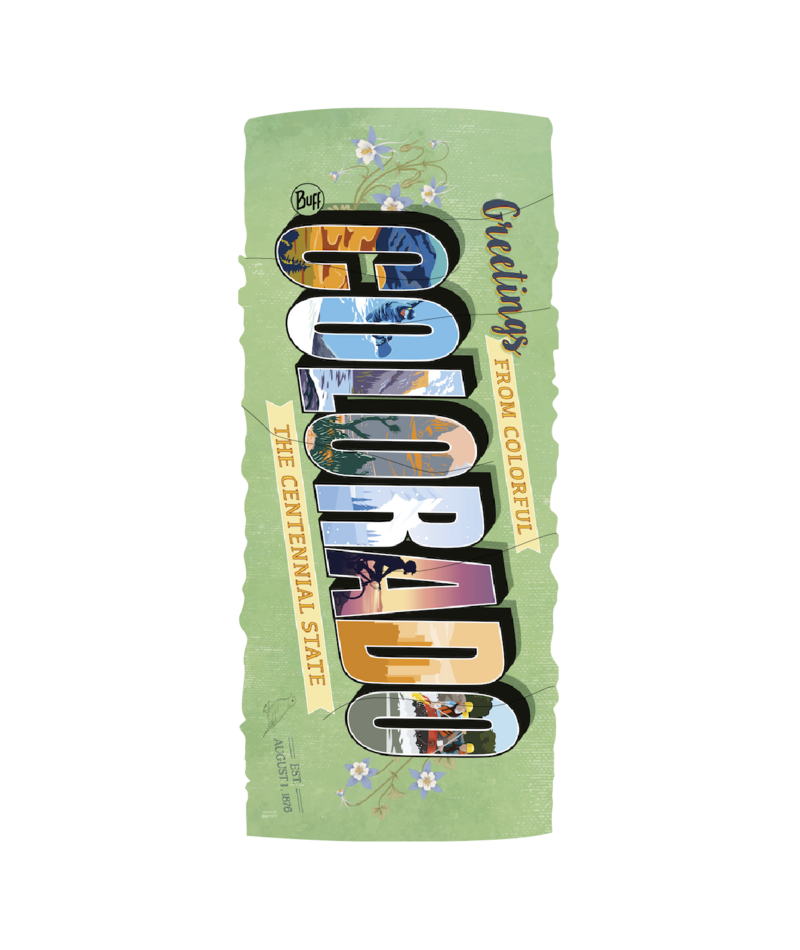 Buff CoolNet UV+ Colorado Postcard