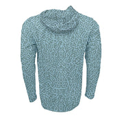 Rep Your Water Flolote Hooded Sun Shirt - Driftline Aqua