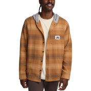 Howler Brothers Salvo Hooded Blanket Flannel - Mesa Plaid : Duck Brown