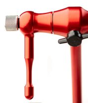 Rambler Co. Nomad Fly Tying Vise - Lightweight Travel Vise - Rambler Red