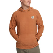 Howler Brothers Palo Duro Fleece Hoodie - Mountain Grid : Clay