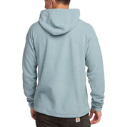 Howler Brothers Palo Duro Fleece Hoodie - Mountain Grid : Iron Blue