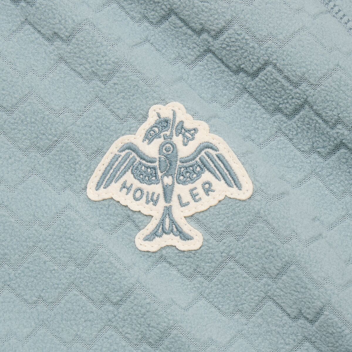 Howler Brothers Palo Duro Fleece Hoodie - Mountain Grid : Iron Blue