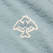 Howler Brothers Palo Duro Fleece Hoodie - Mountain Grid : Iron Blue
