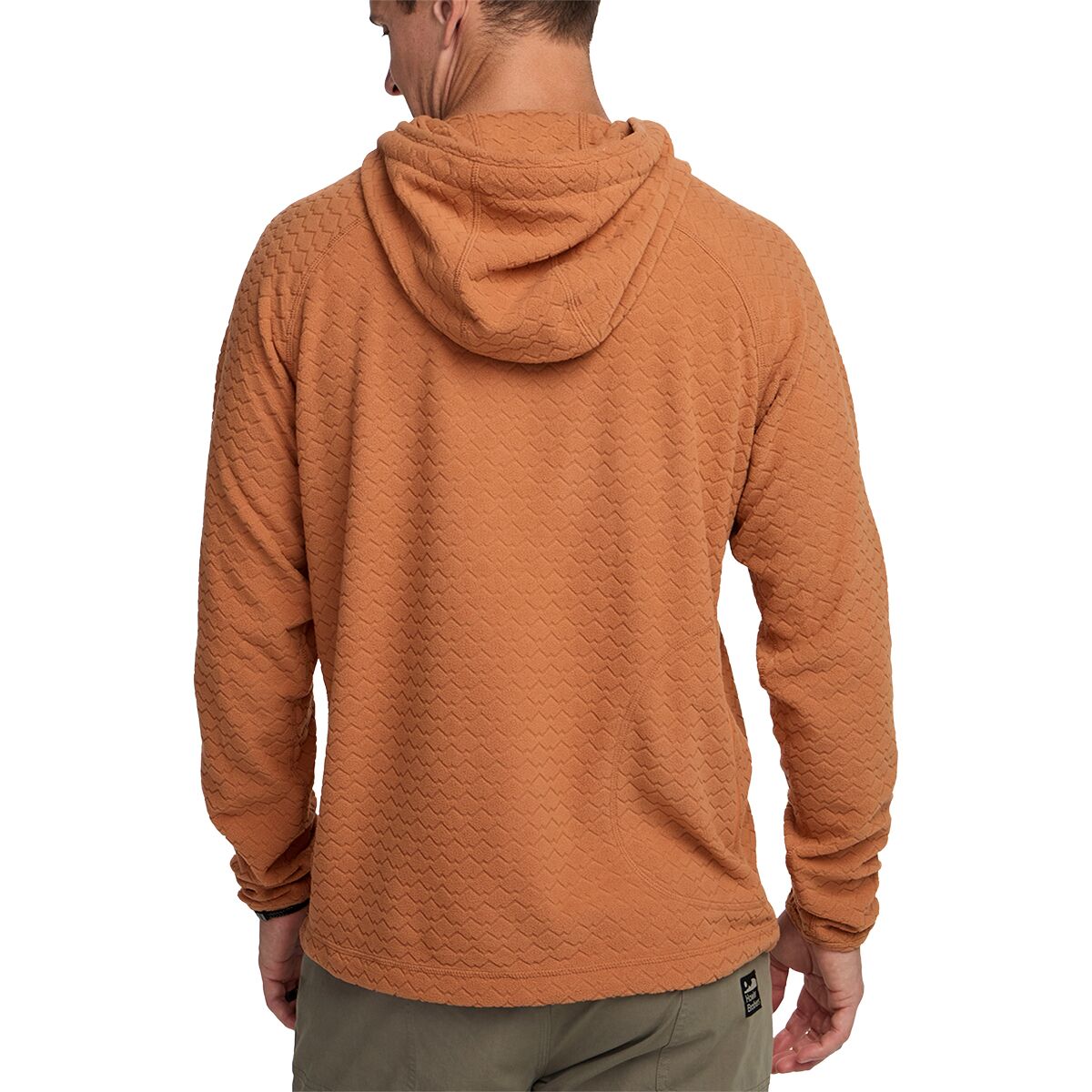 Howler Brothers Palo Duro Fleece Hoodie - Mountain Grid : Clay