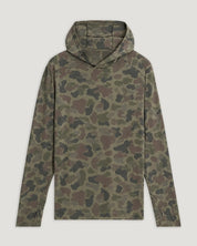 Free Fly Apparel Men's Bamboo Shade Hoodie - Vintage Camo Oil Green