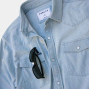 Poncho Outdoors Denim Shirt - The Marfa