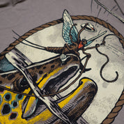 Lake Rivers Streams Mayfly Rodeo Tee