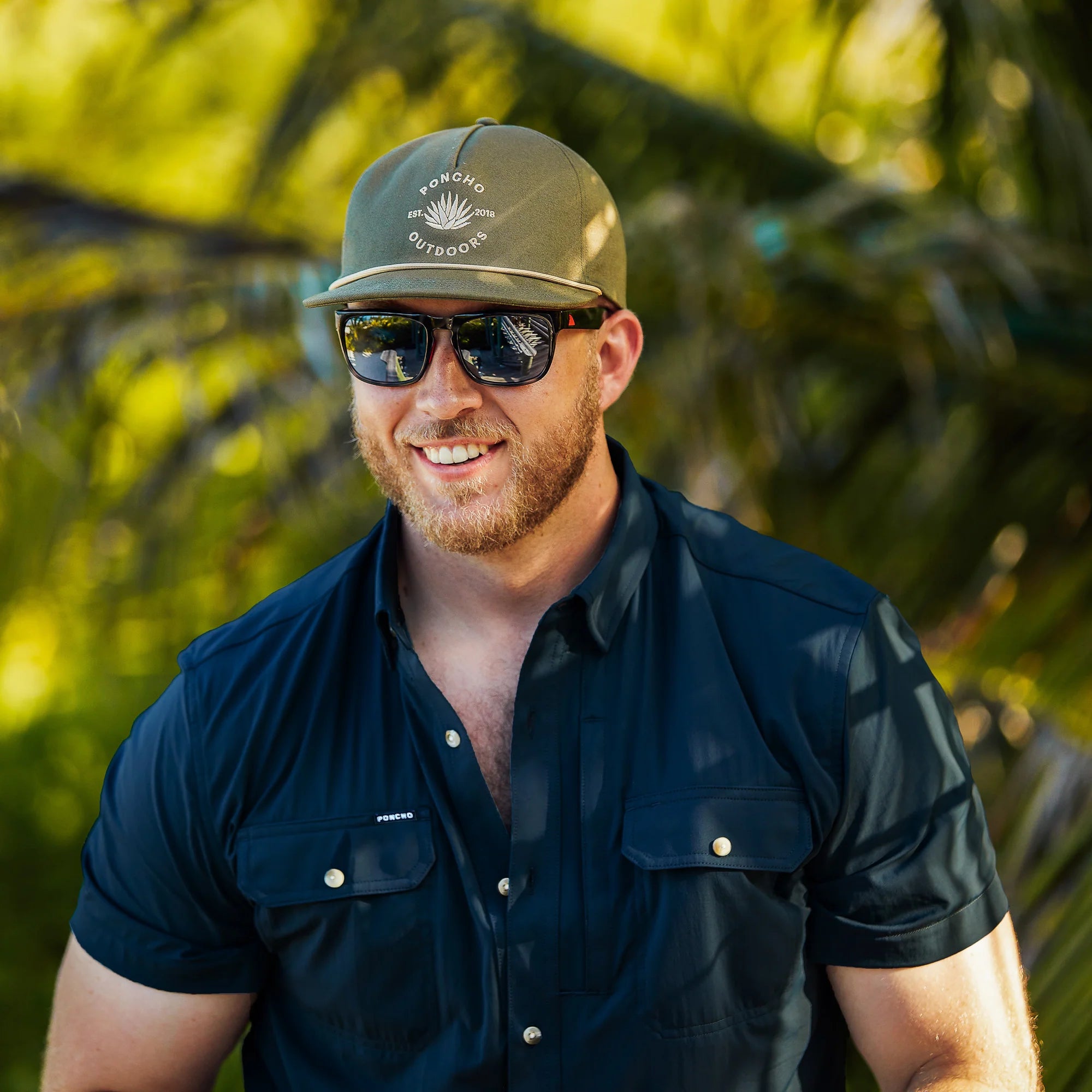 Poncho Outdoors Original Short Sleeve Shirt - The Captain