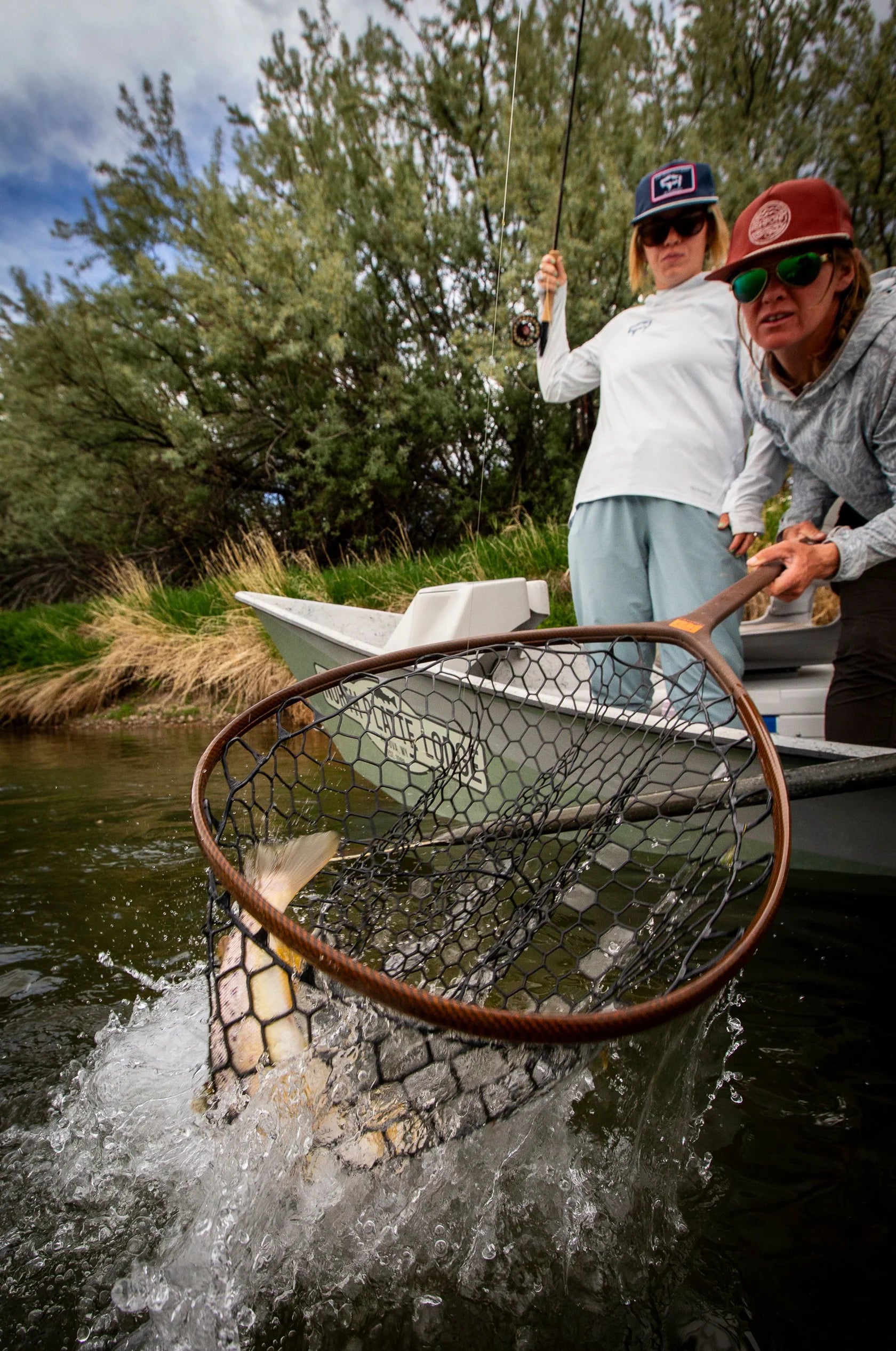 Fishpond Nomad Boat Net River Armor 2.0