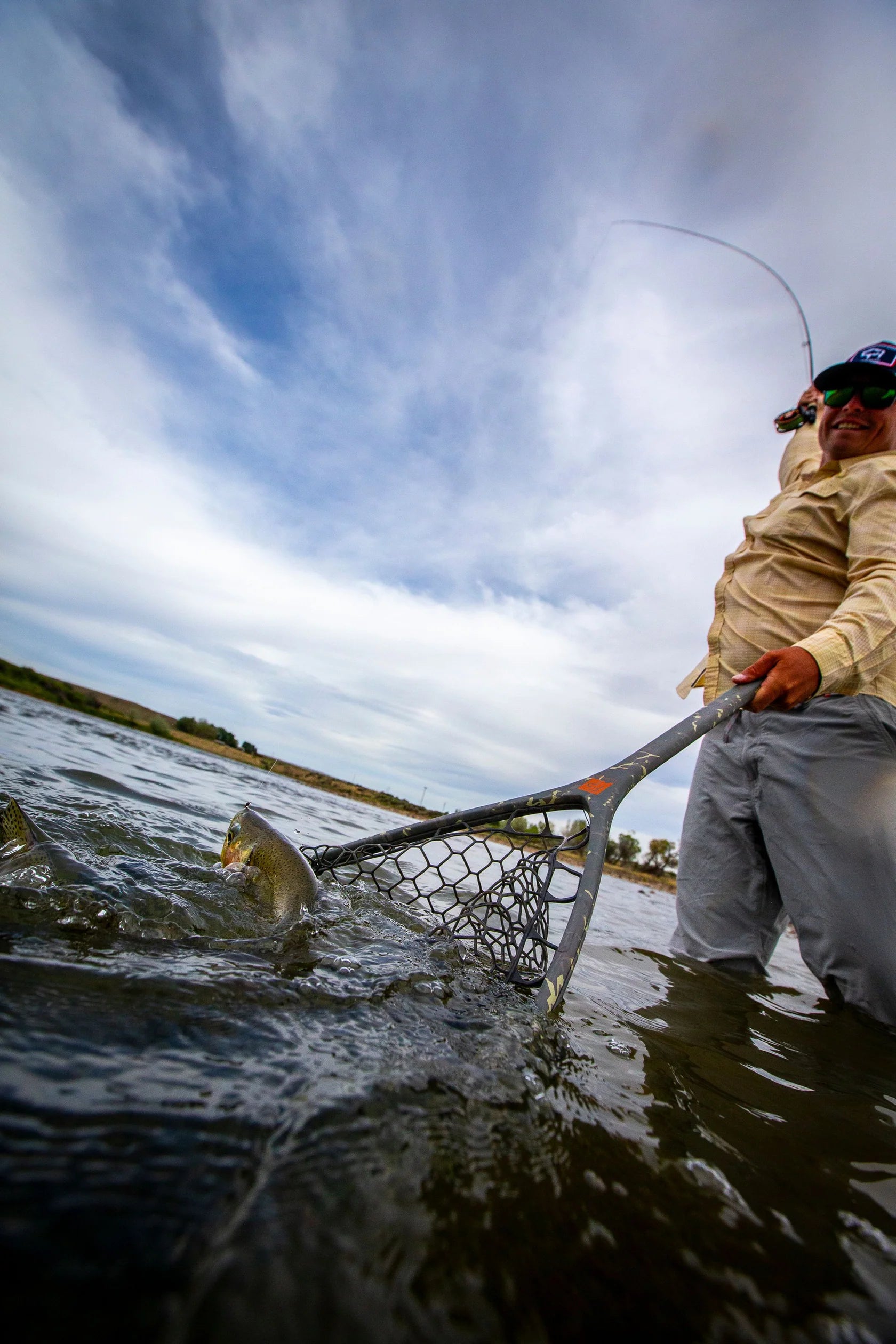 Fishpond Nomad Boat Net Shadowcast Camo 2.0