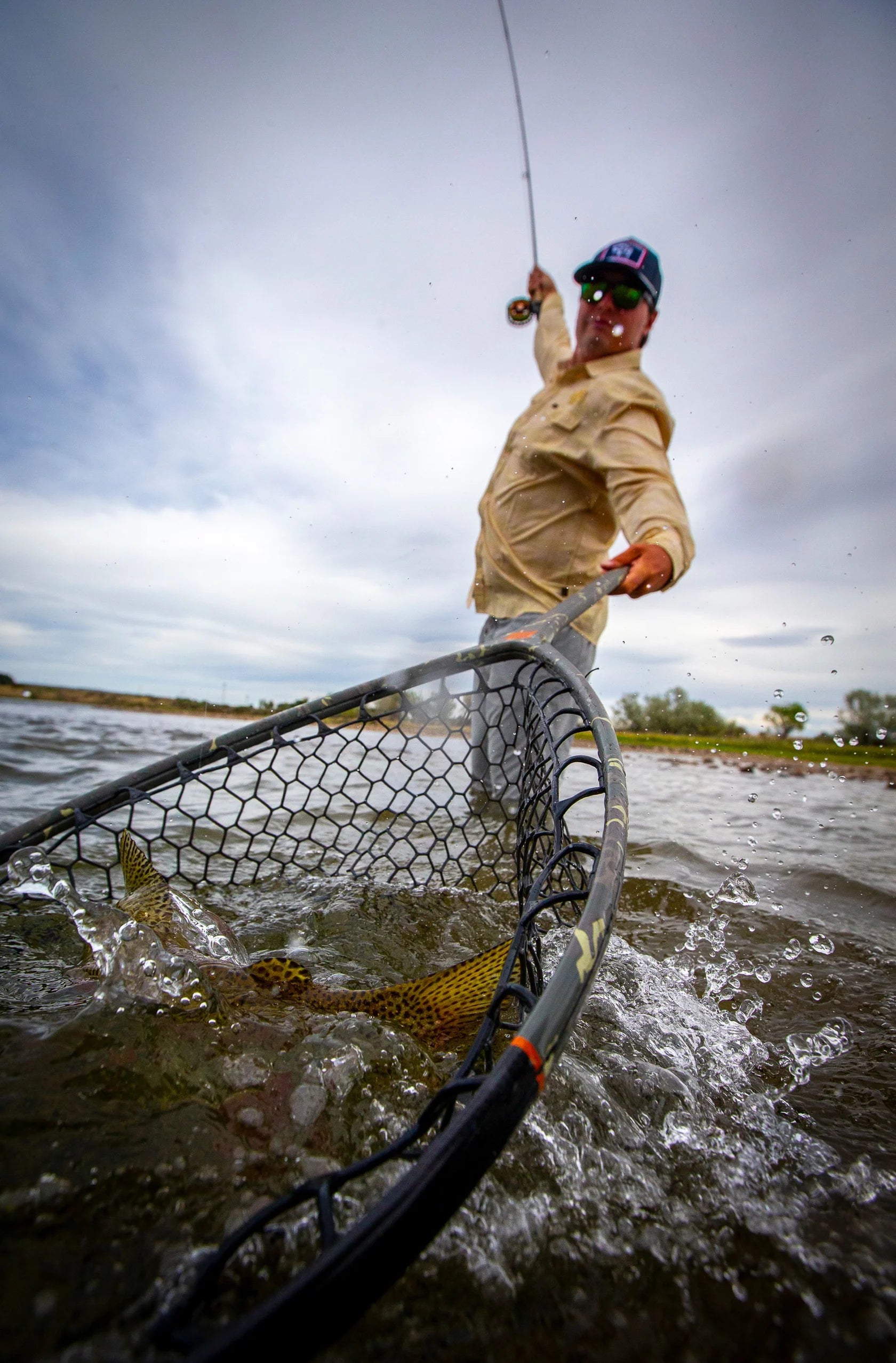 Fishpond Nomad Boat Net Shadowcast Camo 2.0