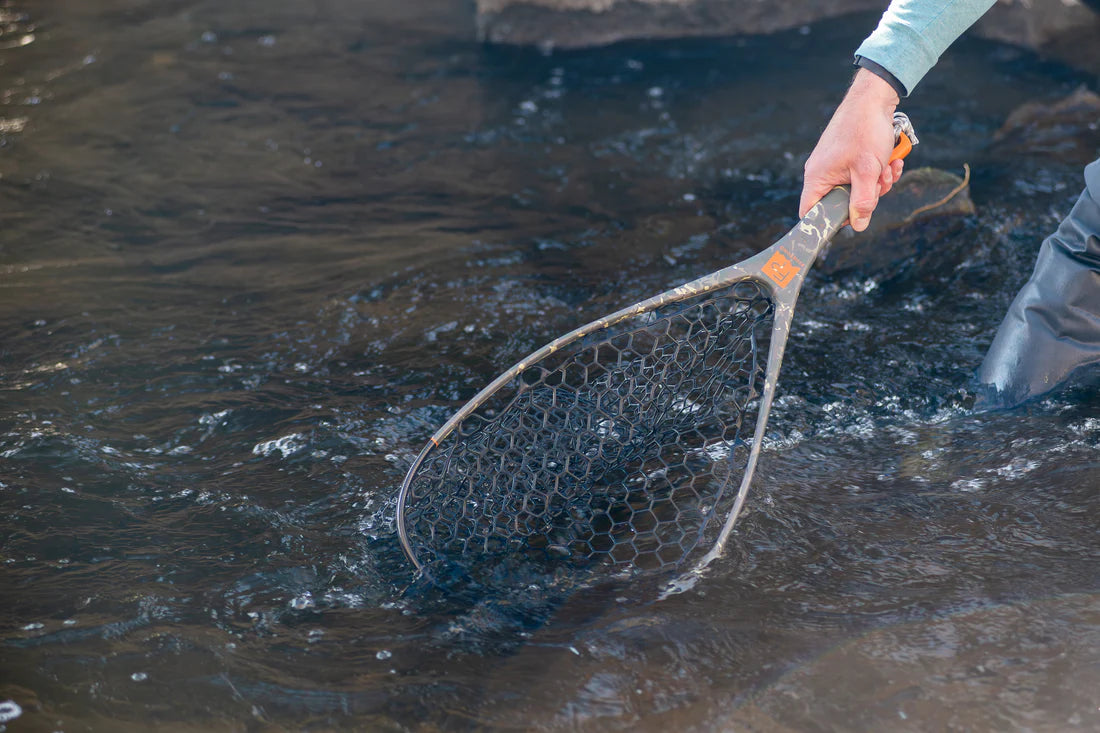 Fishpond Nomad Yampa Hand Net - 2.0 - Shadowcast Camo 2.0