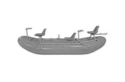 Outcast PAC 1400 Raft - Grey