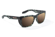 Bajio Palehorse Sunglasses - Green Tort Matte Frame | Copper Polycarbonate Lens