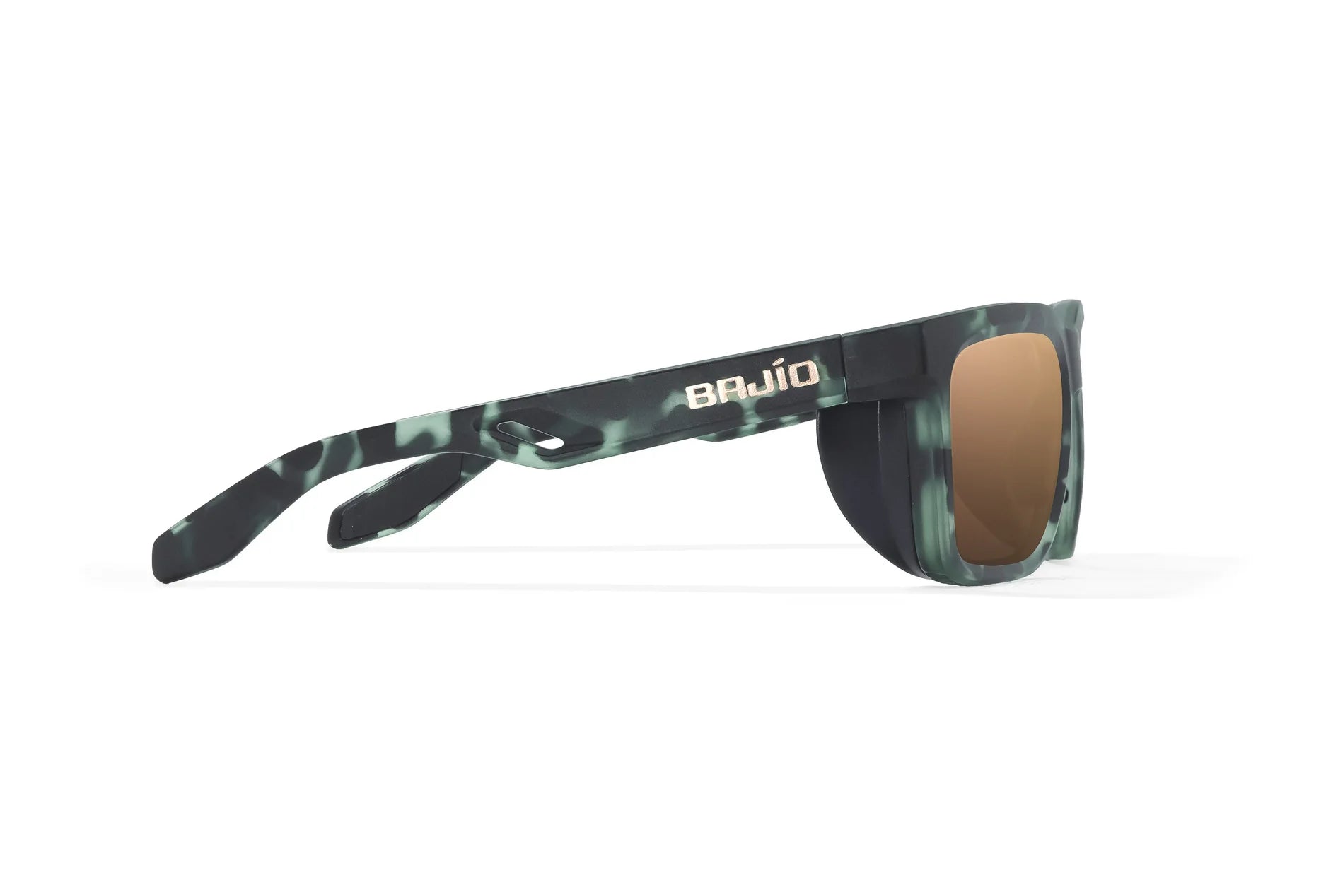 Bajio Palehorse Sunglasses - Green Tort Matte Frame | Copper Polycarbonate Lens