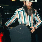 Poncho Outdoors The Frontman Long Sleeve Denim Shirt