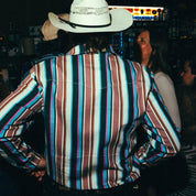 Poncho Outdoors The Frontman Long Sleeve Denim Shirt