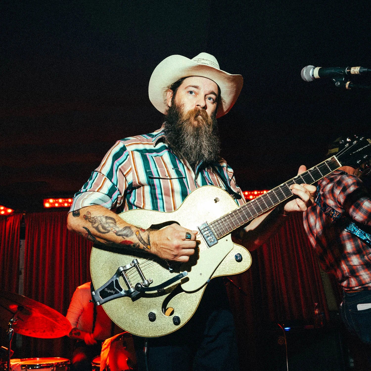 Poncho Outdoors The Frontman Long Sleeve Denim Shirt