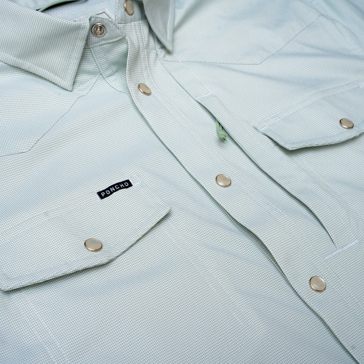 Poncho Outdoors Western Short Sleeve Shirt - The Evergreen