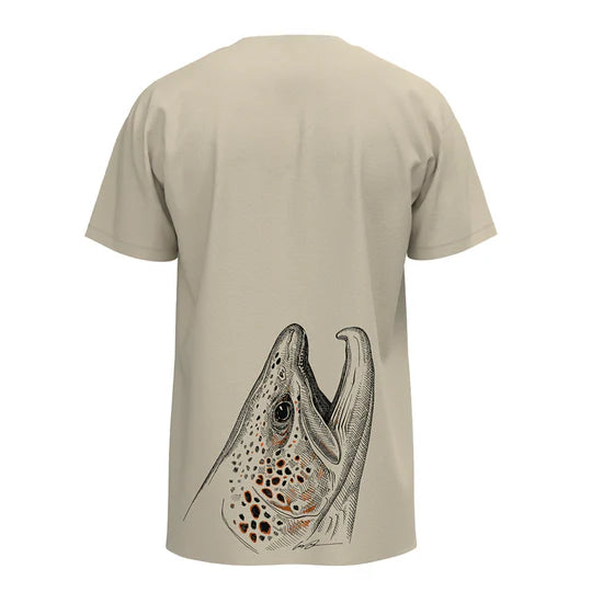 Rep Your Water Rising Brown T-Shirt