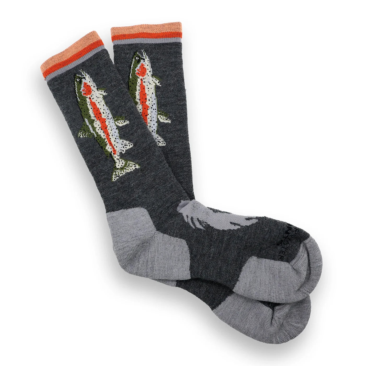 Rep Your Water Merino Blend Mid-Weight Socks - Big Rainbow