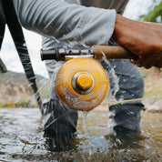 Ross Reels San Miguel Underwood Series - Gold Finish with Underwood Ridge Risers Engraving