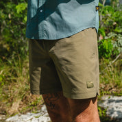 Howler Brothers Salado Shorts - Seersucker : Capers