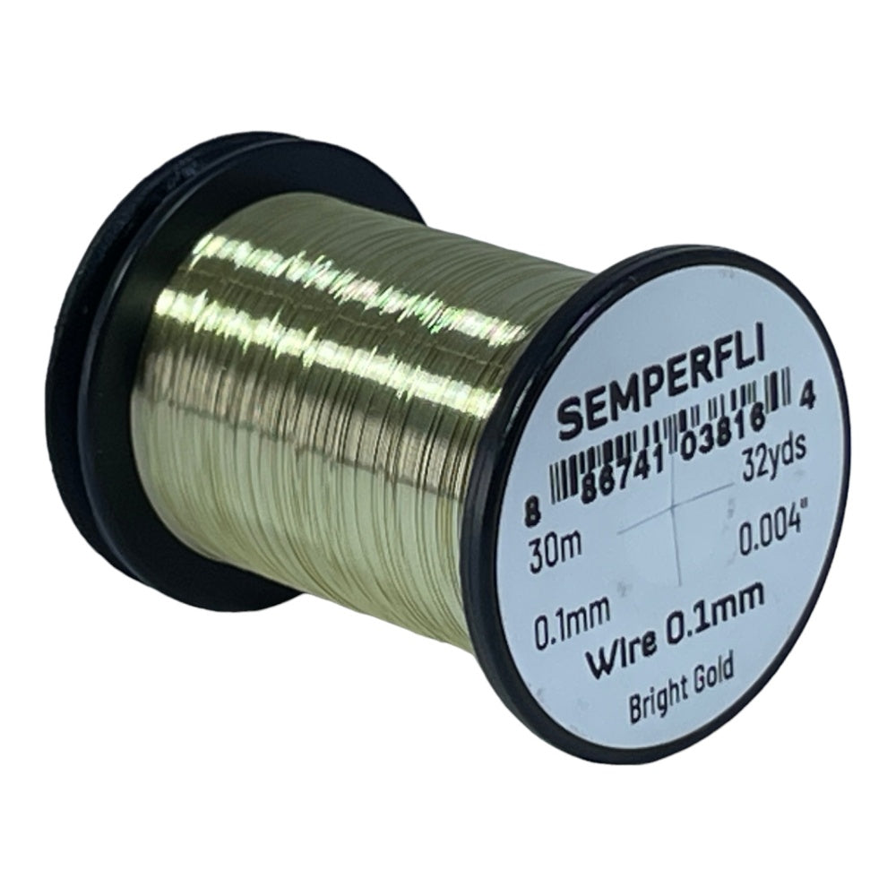Semperfli Fly Tying Wire - Thin 0.1mm