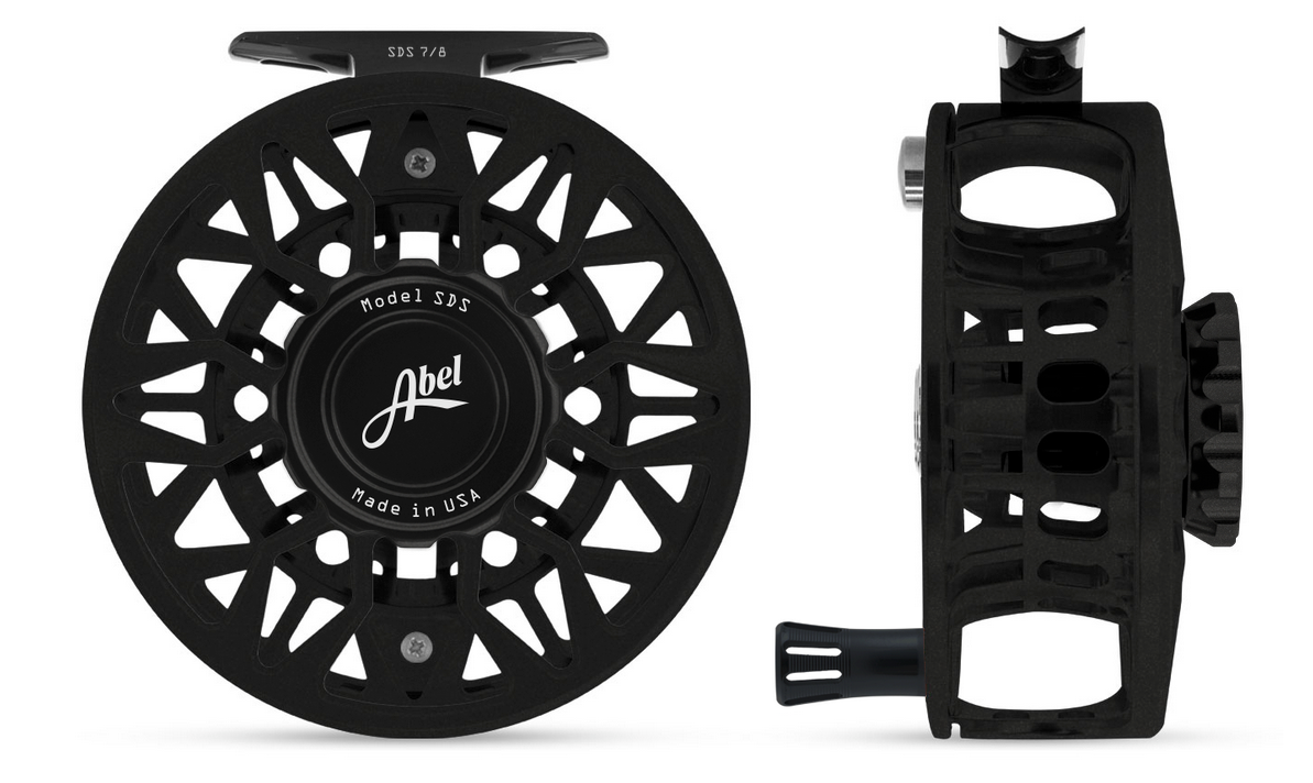 Abel 7/8 SDS Ported - Satin Black Finish with Satin Black Drag Knob and Black Handle