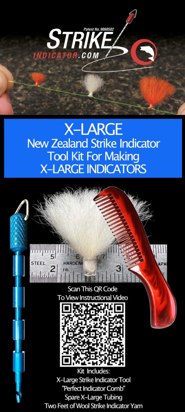 New Zealand XL Strike Indicator Kit